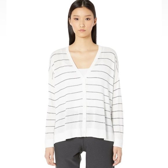 NWT Eileen Fisher Button Down Cardigan - Picture 1 of 8